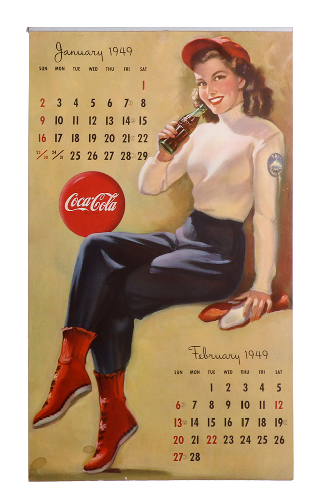 1949 Coca-Cola Calendar | Antique Advertising LLC