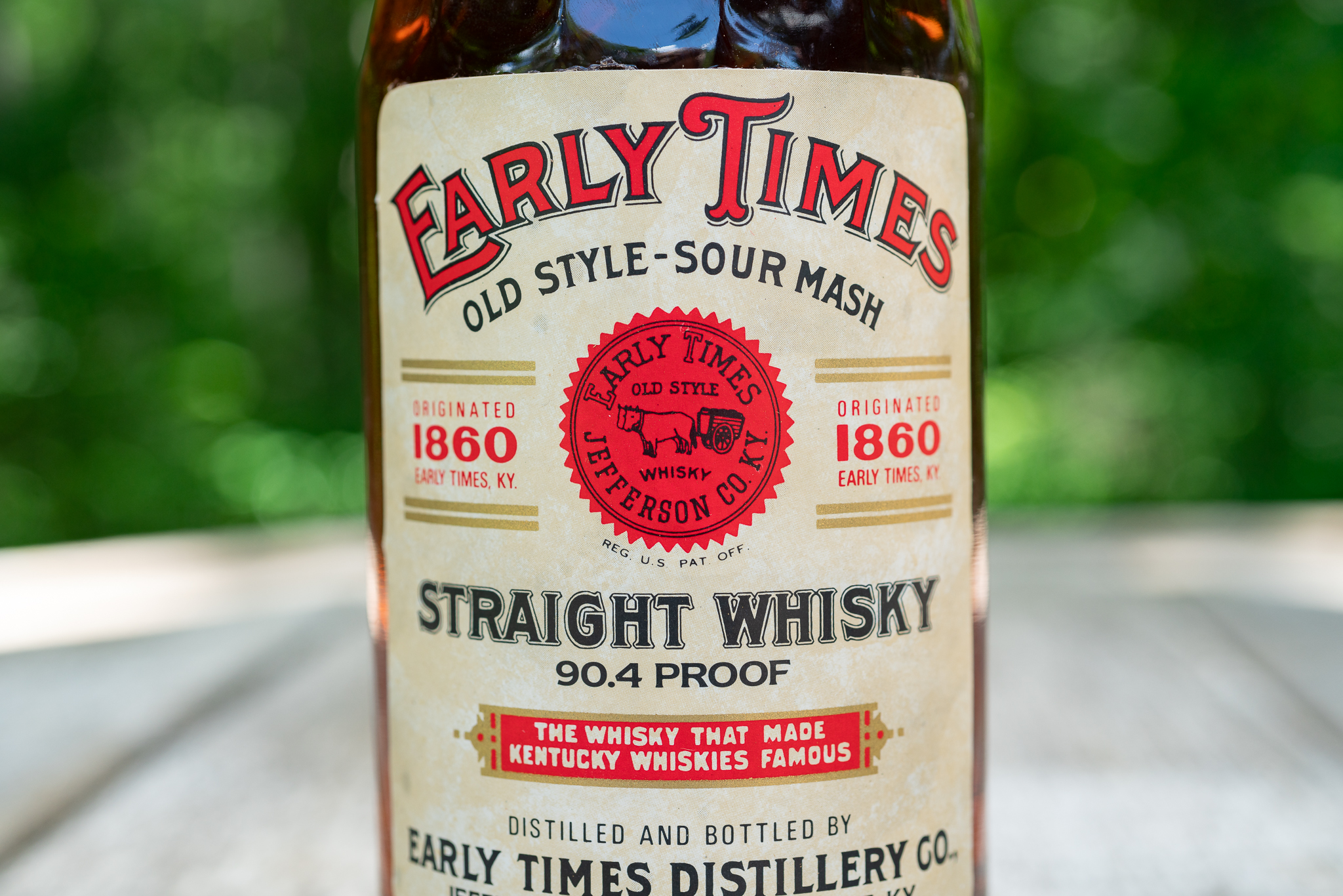 1980 Early Times Heritage Edition 120th Anniversary Bourbon