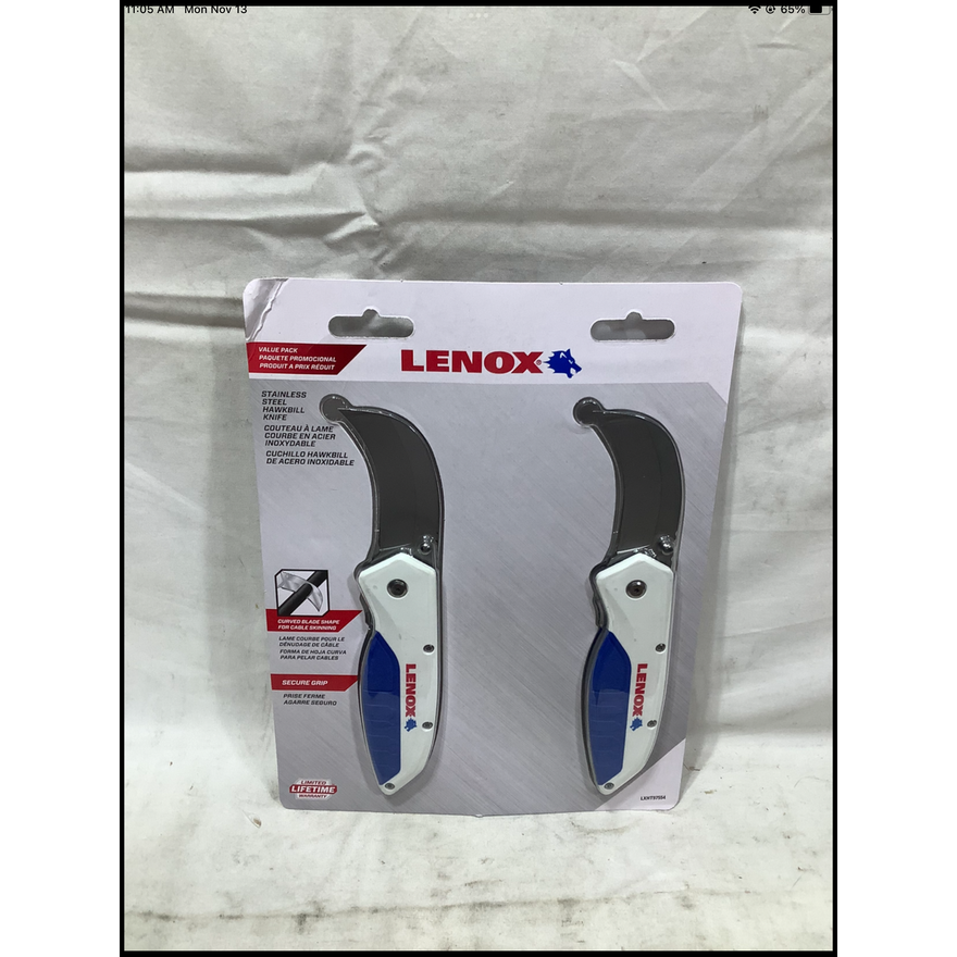 Lenox Stainless Steel Hawkbill Knife Set