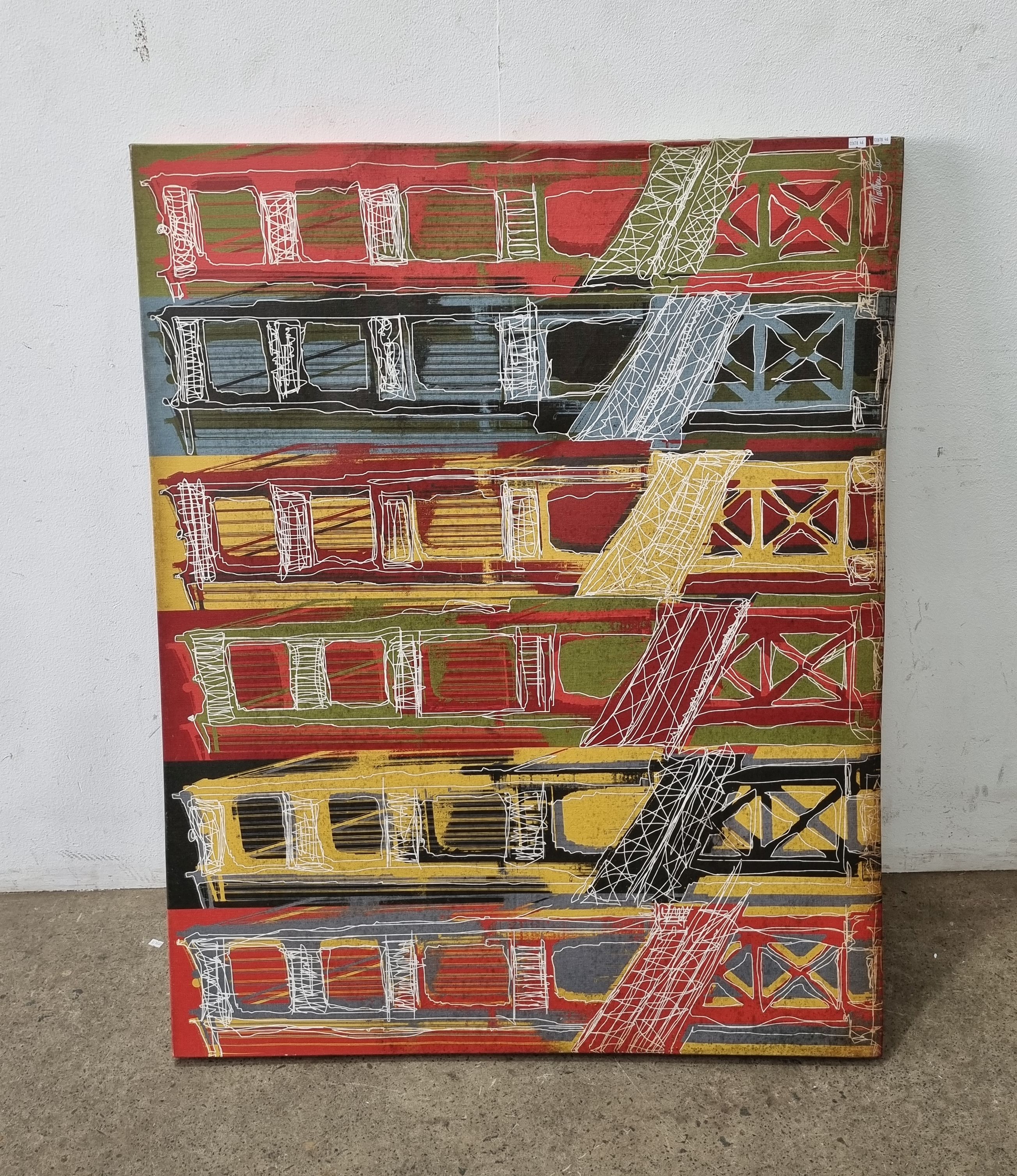 2074 · A PAINTED CANVAS
