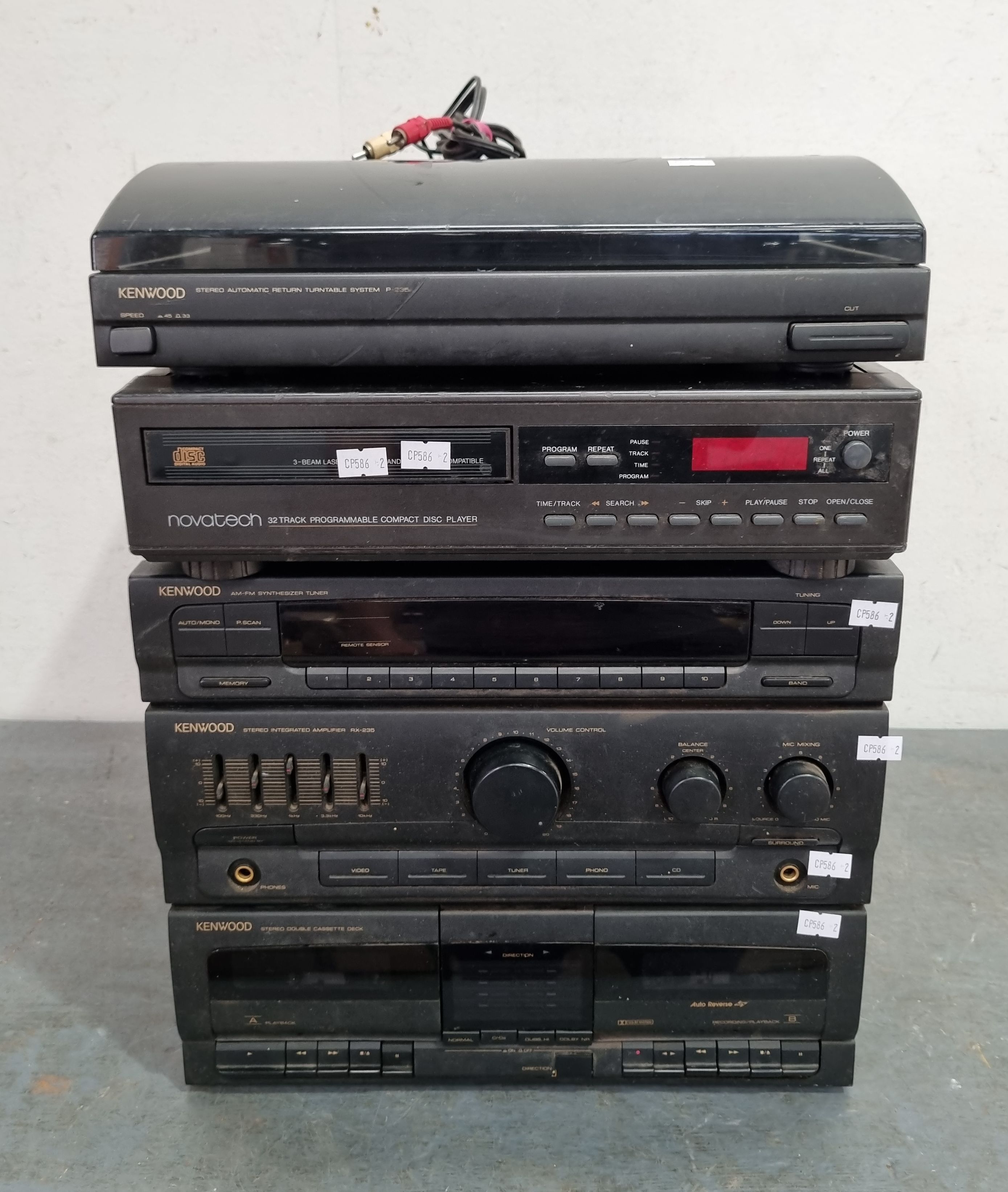 1246 · A MOSTLY KENWOOD HI-FI SYSTEM