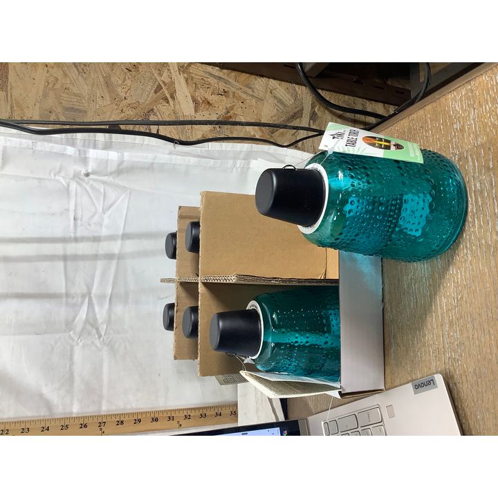 6ct Blue Tiki Table Torches