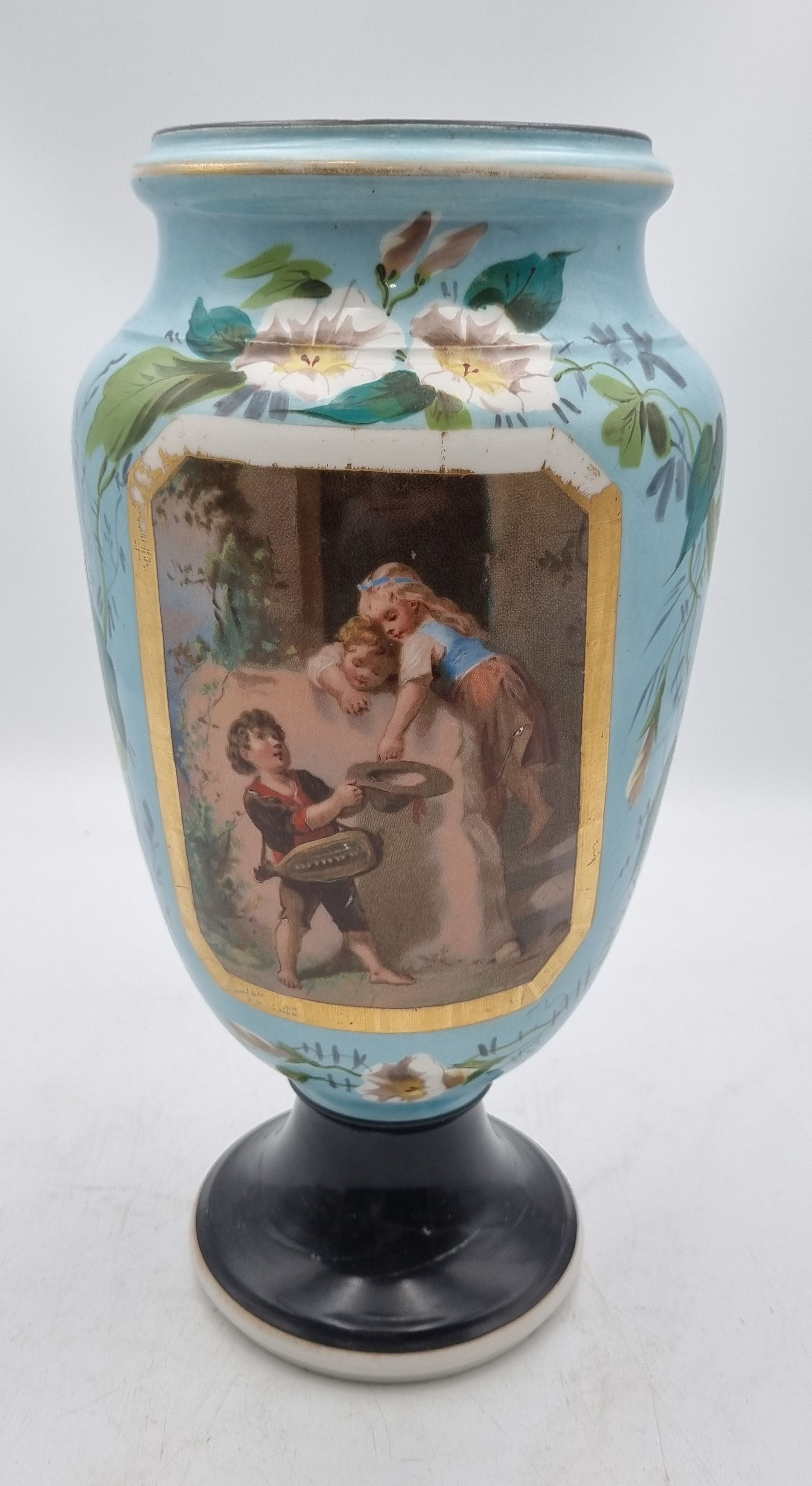 A 19th Century Continental Old Paris Style Porcelain Vase