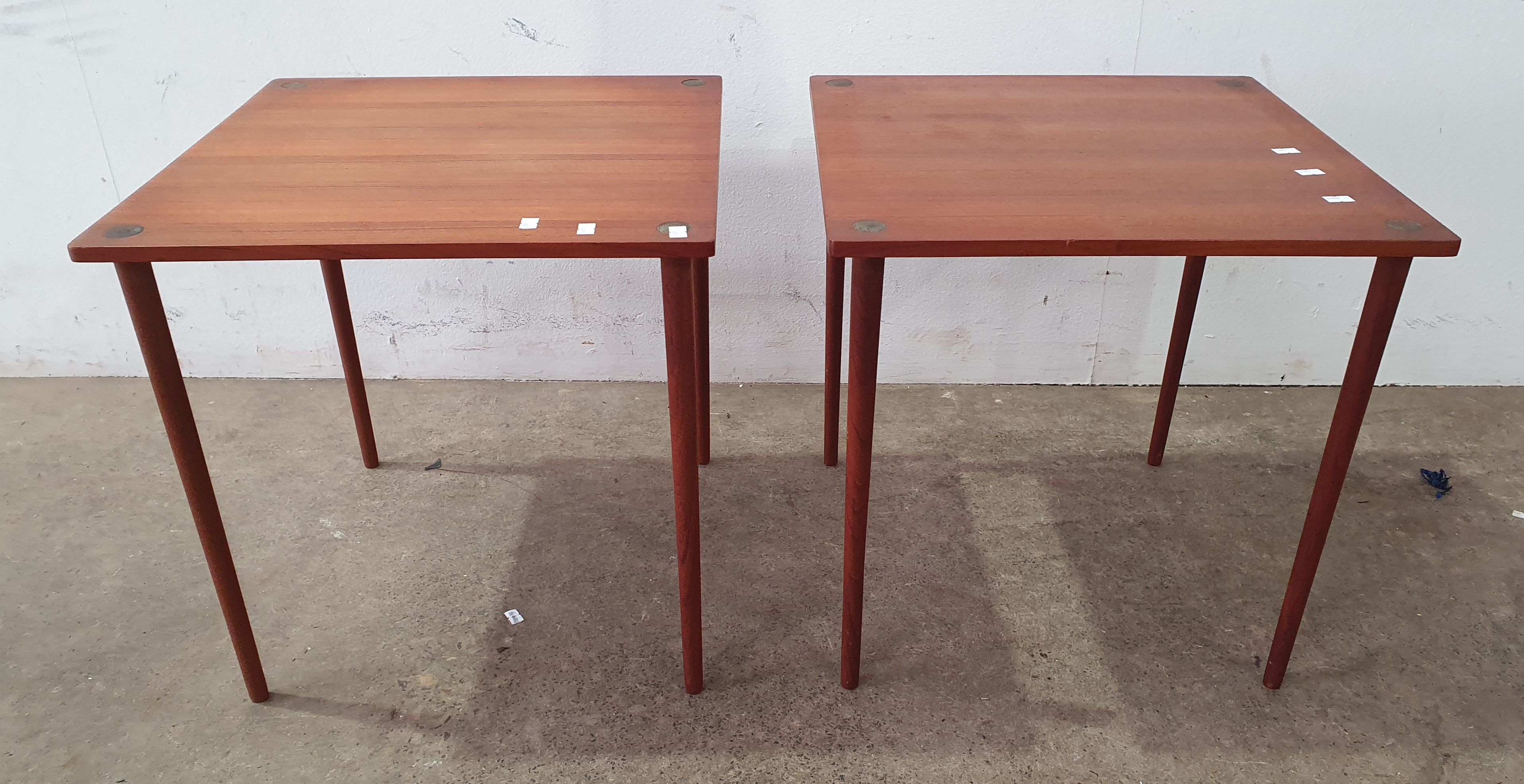A Pair Of Mid-Century Side Tables