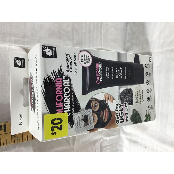 California Charcoal Activated Charcoal Peel-Off Mask 2.8 Oz