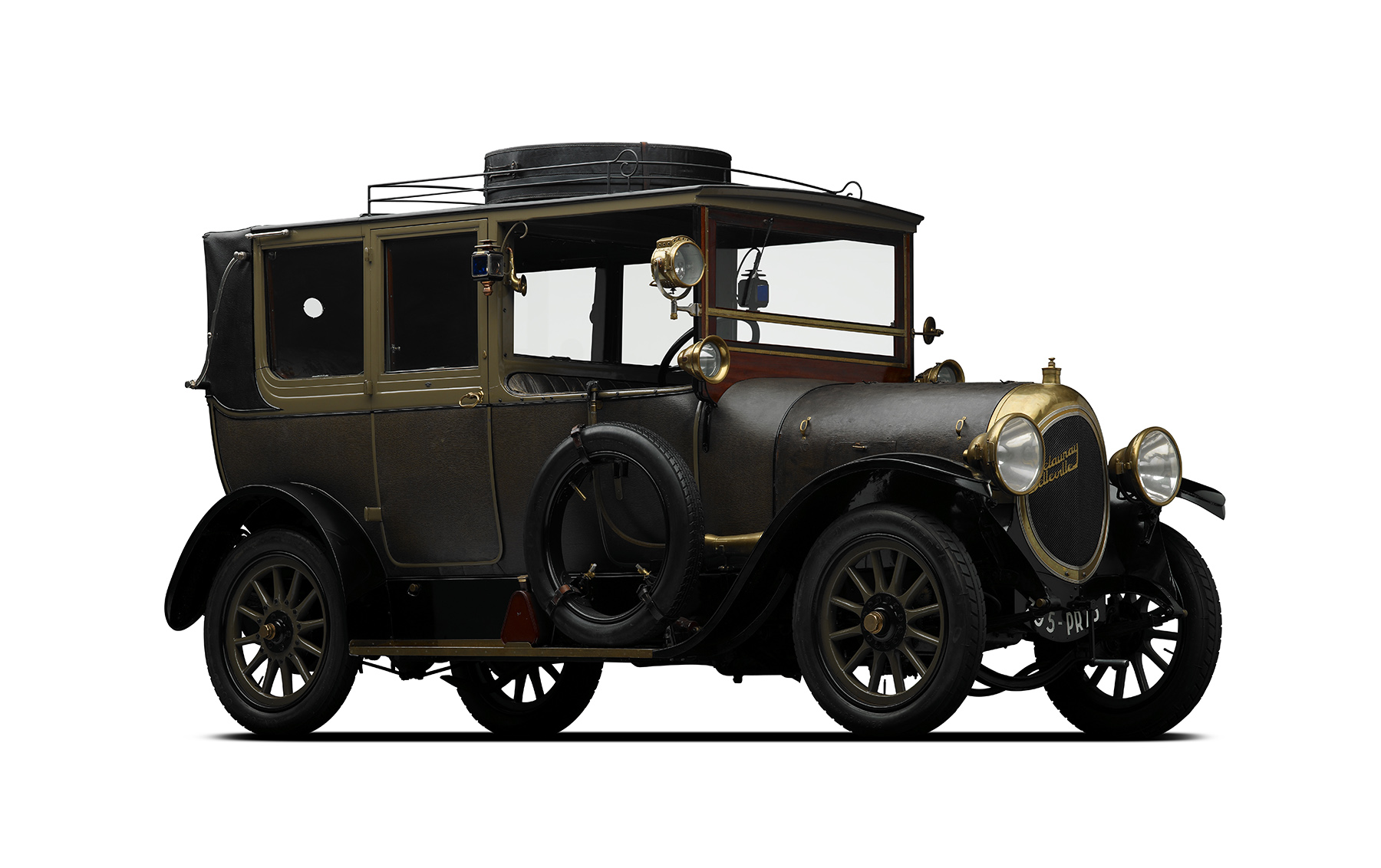 Rami JMK Delaunay Belleville 1904 – Toit Métal Gris, Miniature 1/43 Complète (Occasion, France)