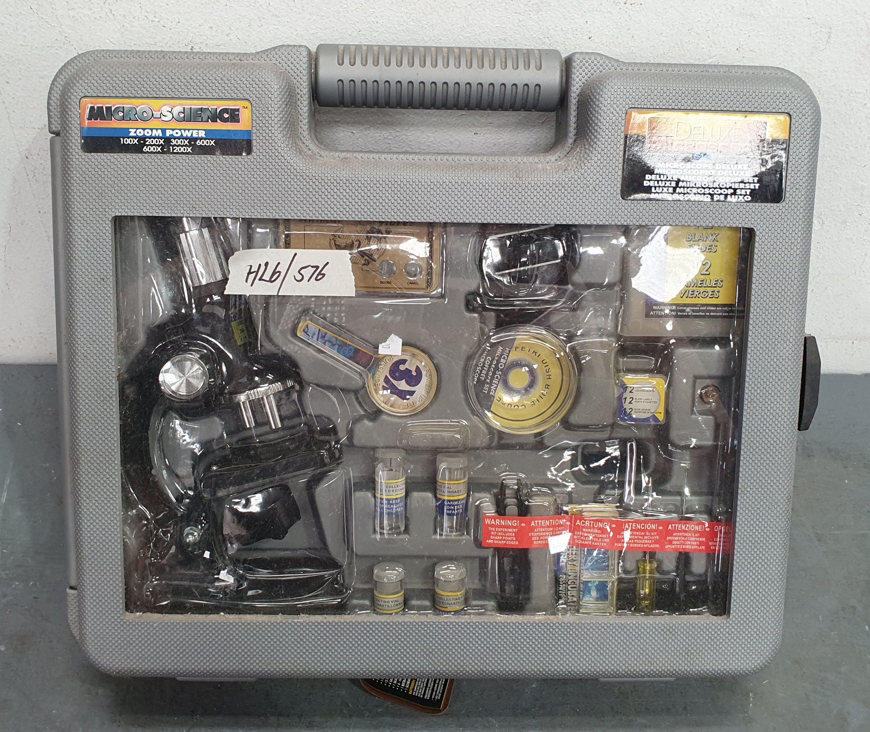 1277A · A MICRO-SCIENCE MICROSCOPE