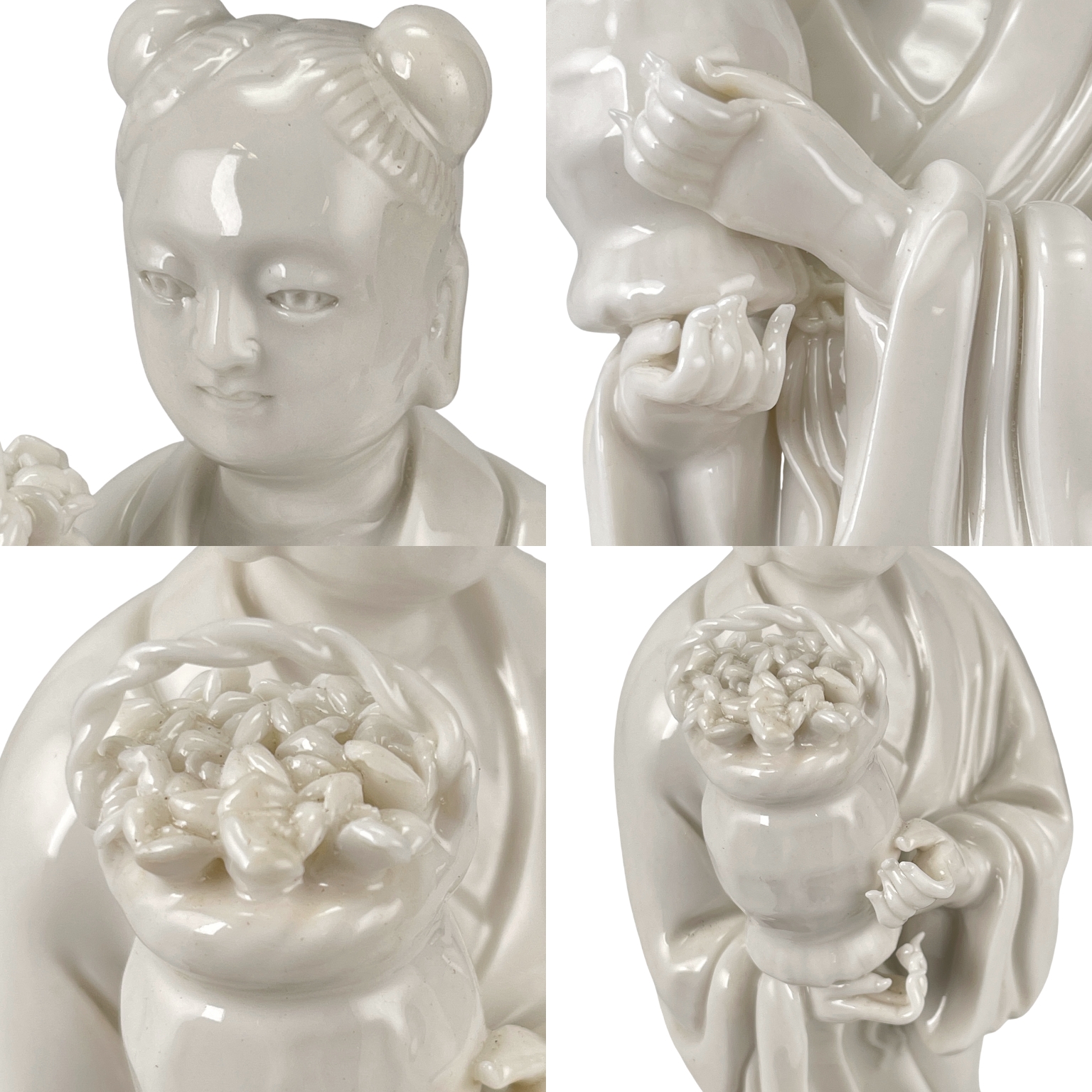 德化白瓷八仙套BLANC DE CHINE EIGHT IMMORTALS SET | Atasbid