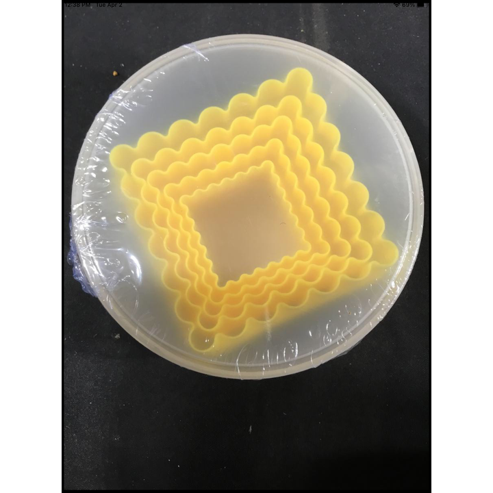 5pc Yellow Cookie Cutters