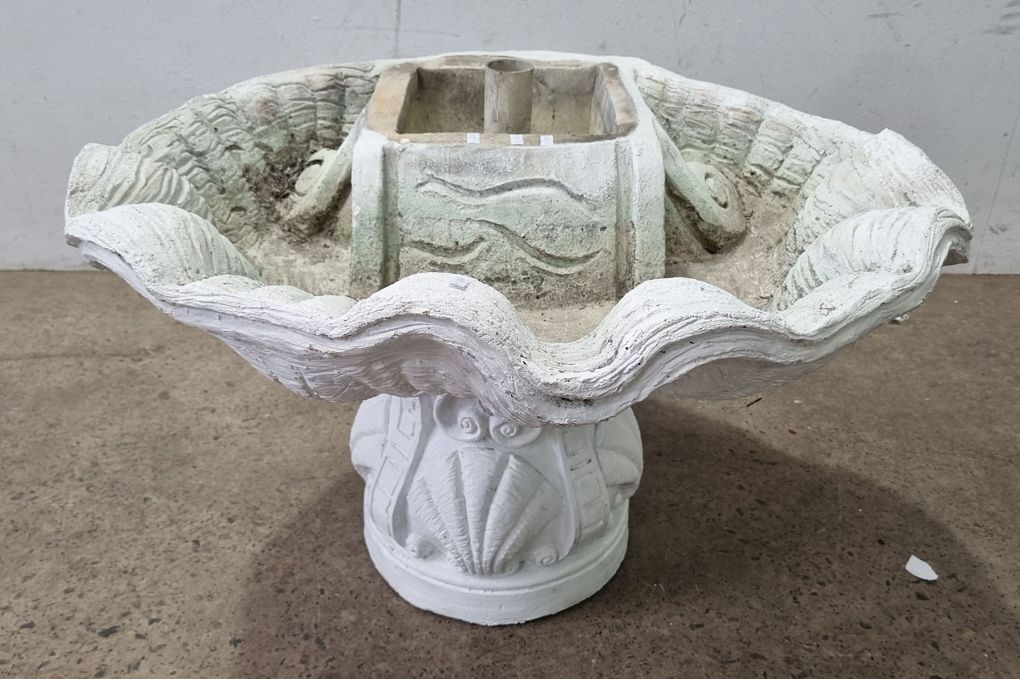 A Decorative Birdbath
