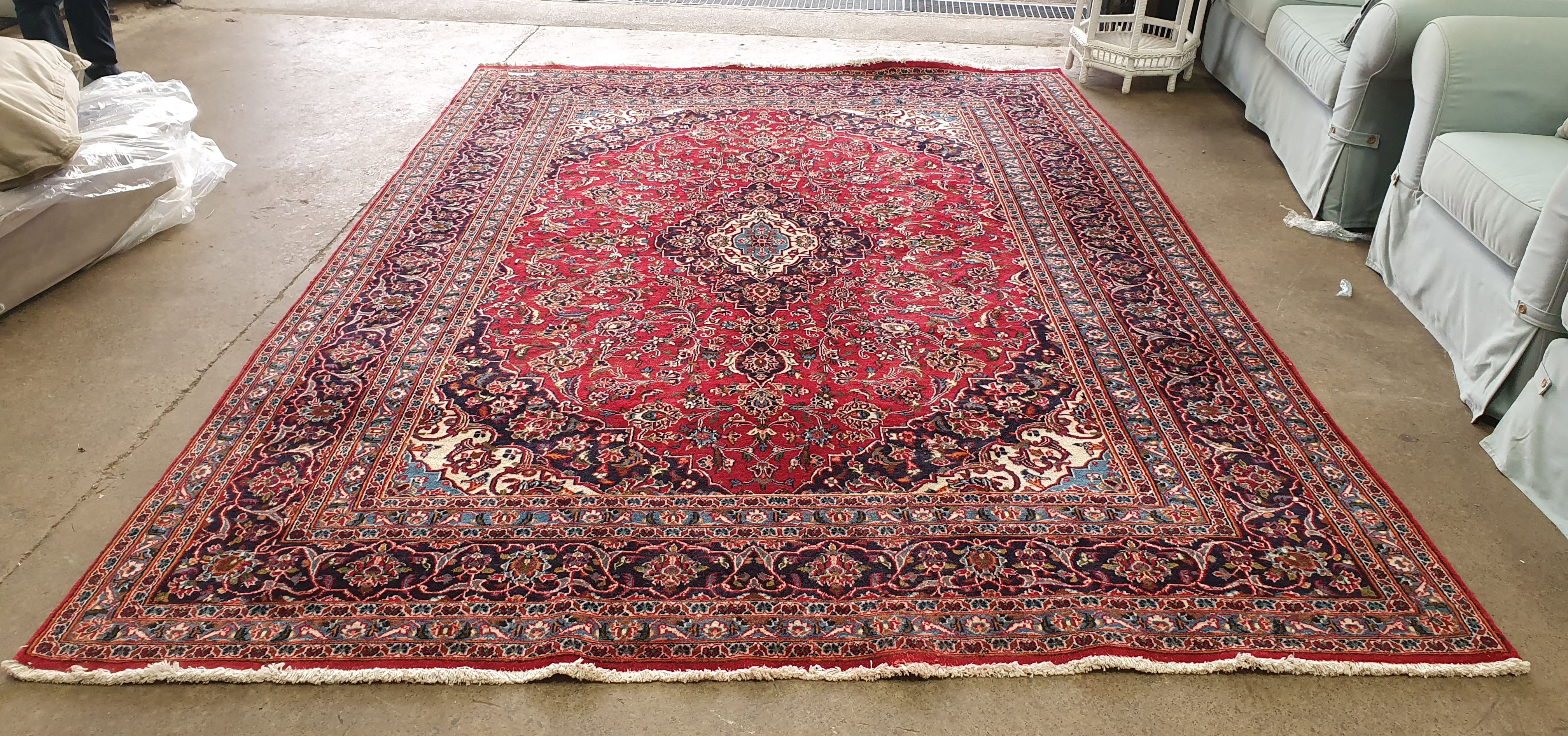 A Handmade Woolen Carpet