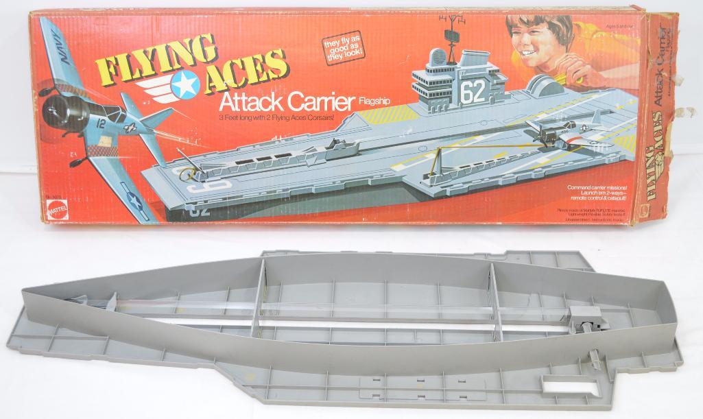 Two Mattel Flying Aces attack carrier 