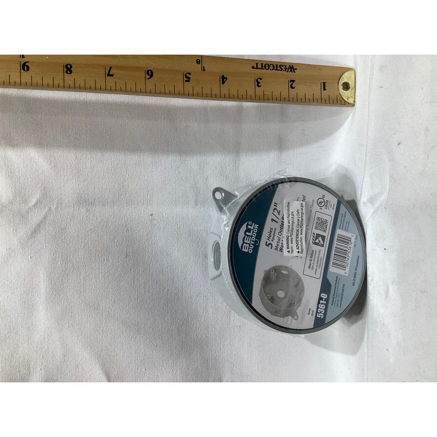 Bell Outdoor 5 Hole Metal Outlet Box