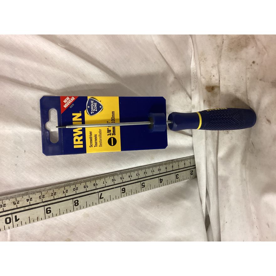 Irwin 1/8'' x 4'' Screwdriver