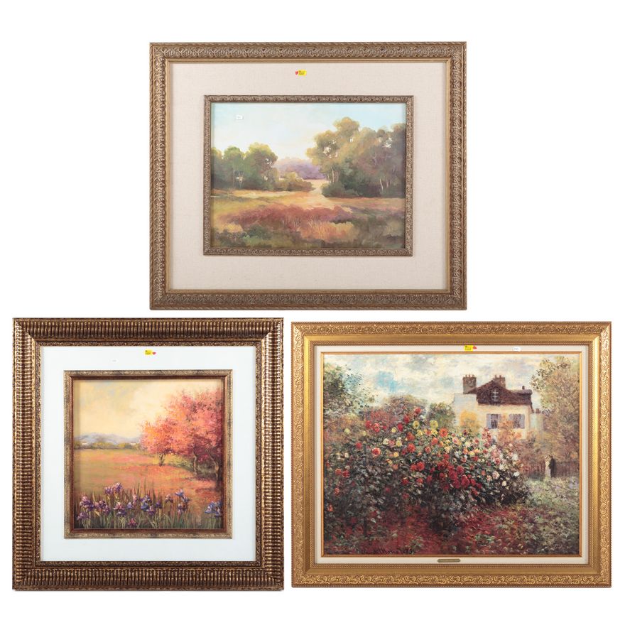 Three Impressionist Style Prints