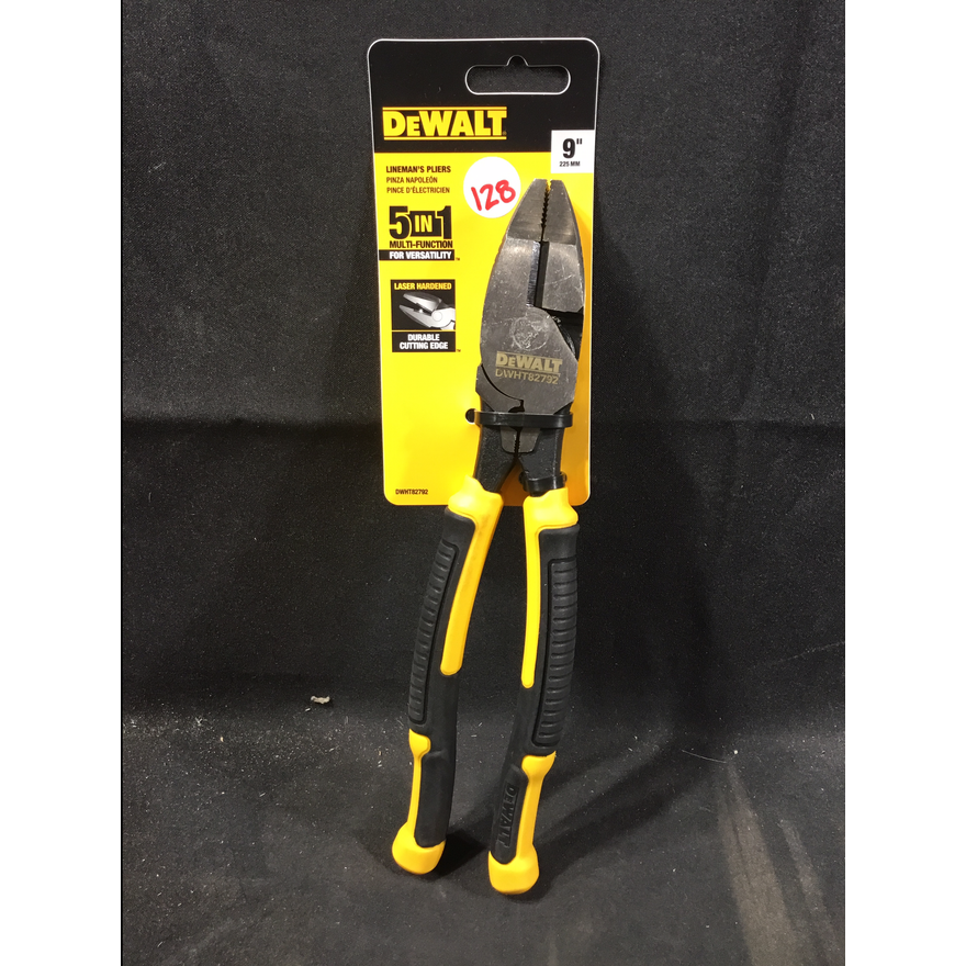 DeWalt 9" Lineman's Pliers