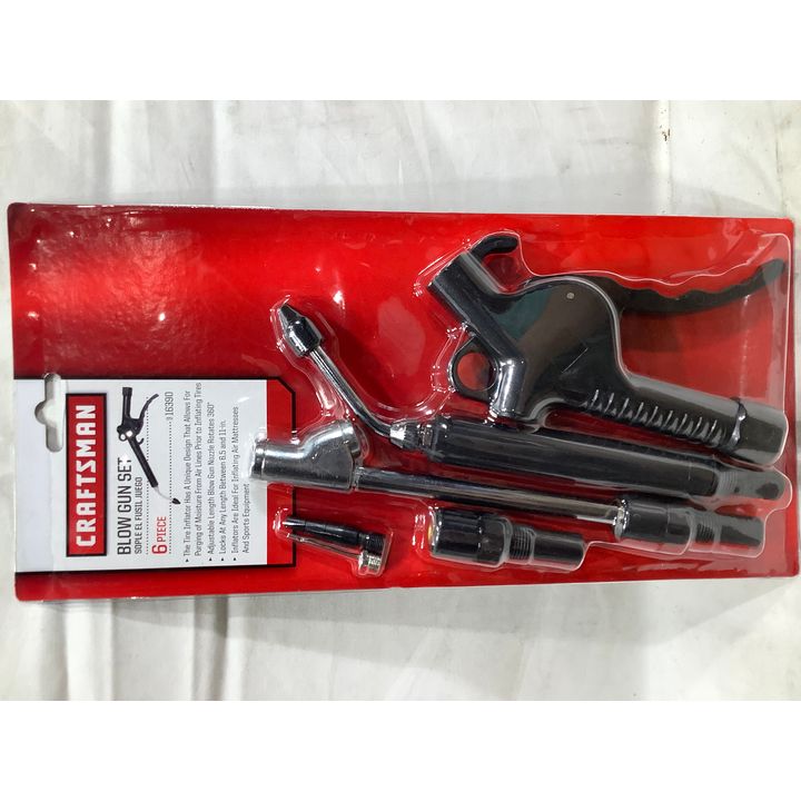 Craftsman 6pc Blow Gun Set