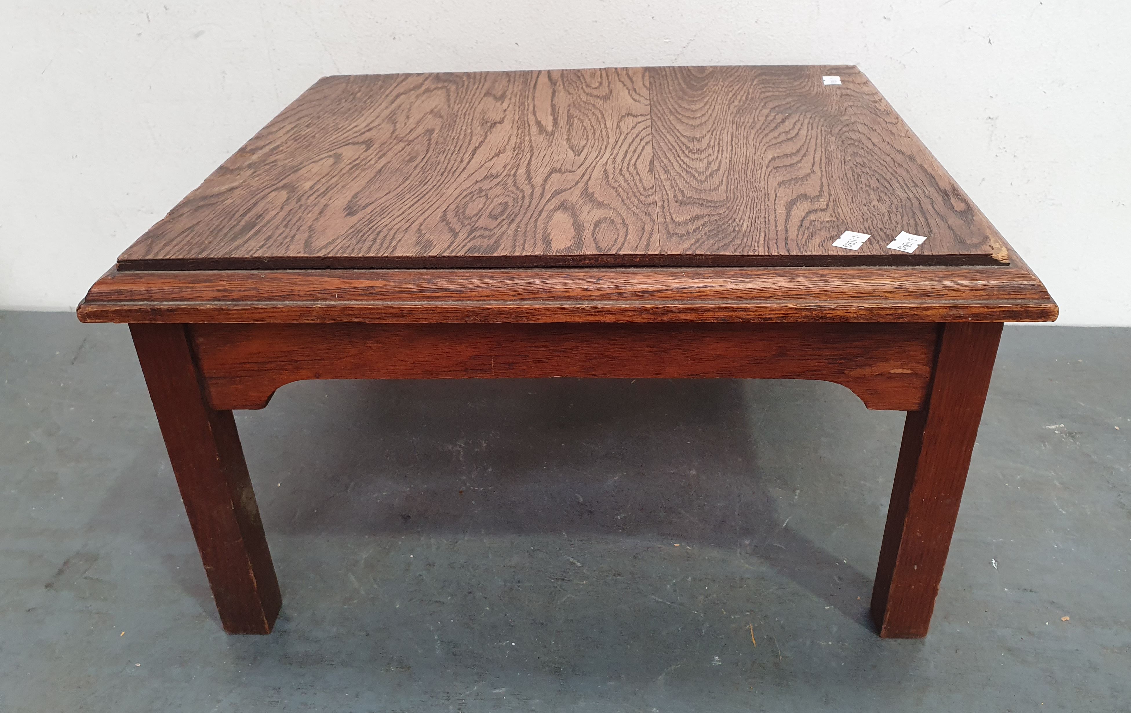 A Low Wooden Table