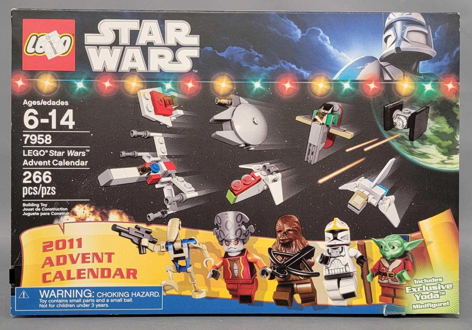 miljøforkæmper Næb Assassin Lego Star Wars 7958 2011 Advent Calendar in open box | Toys Trains and  Other Old Stuff LLC