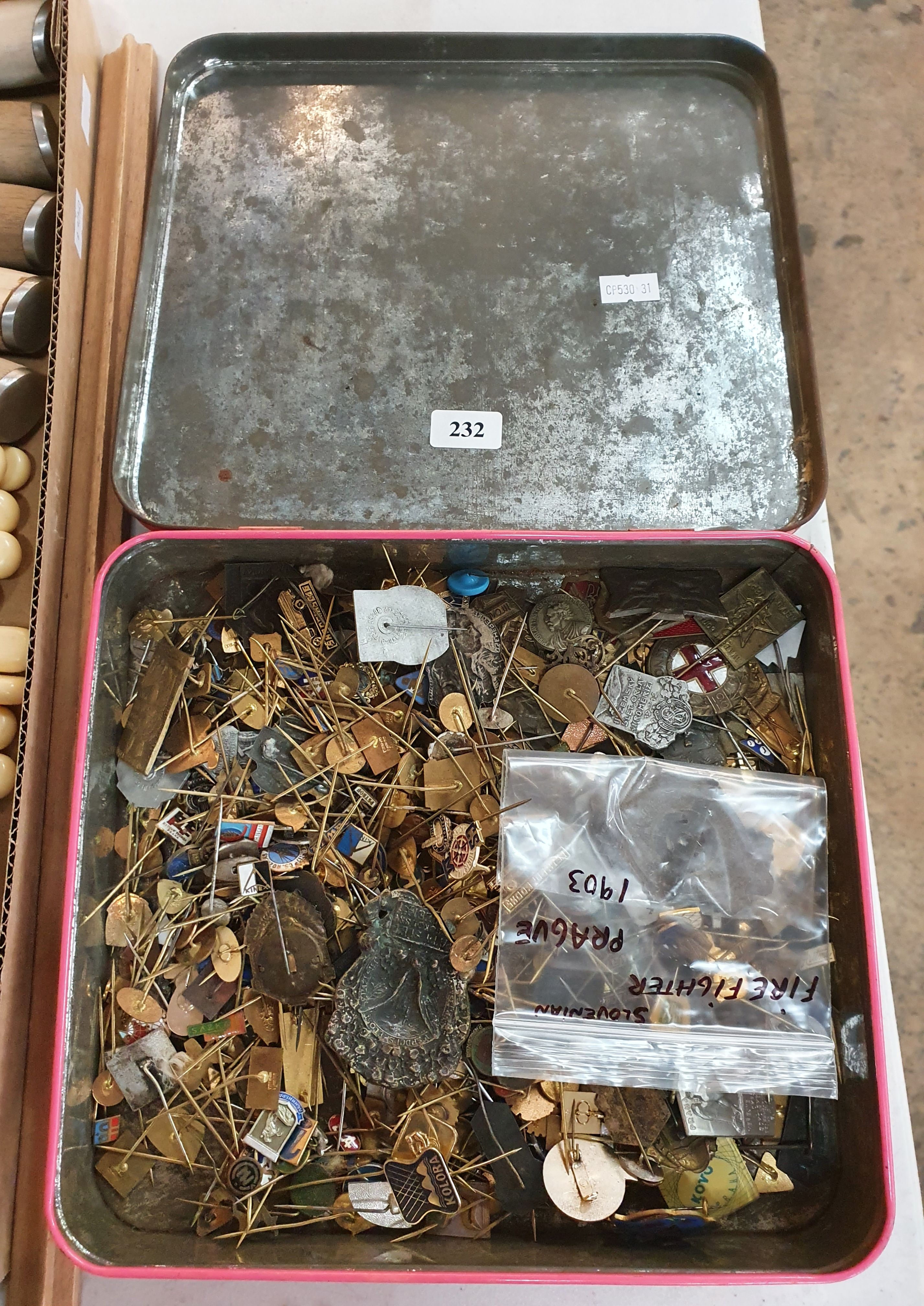 A COLLECTION OF EASTERN EUROPEAN EARLY 20th CENTURY PINS