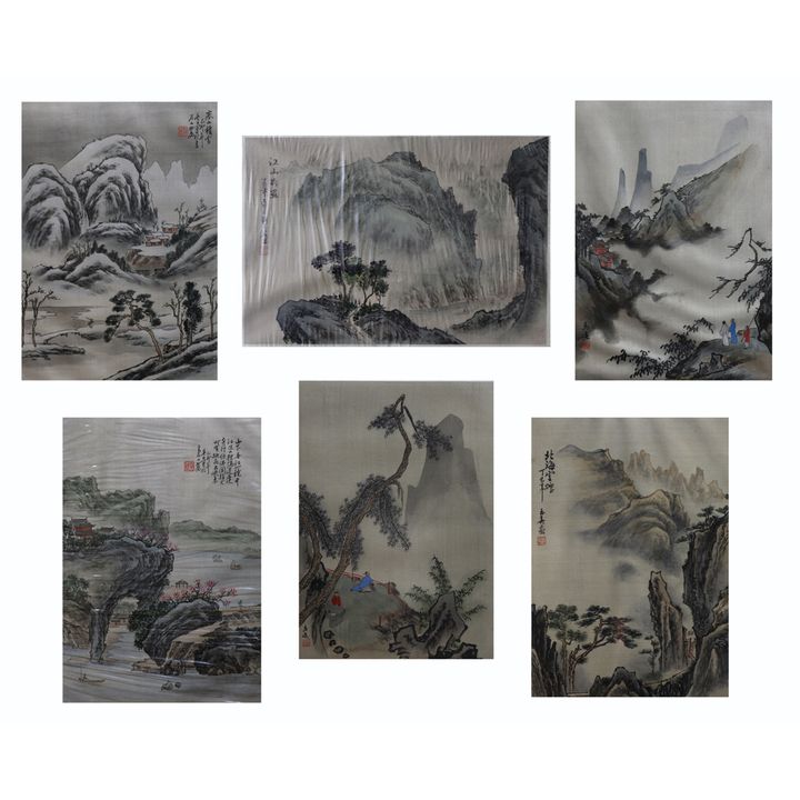 Chinese Decorative Painting Pages, Landscape