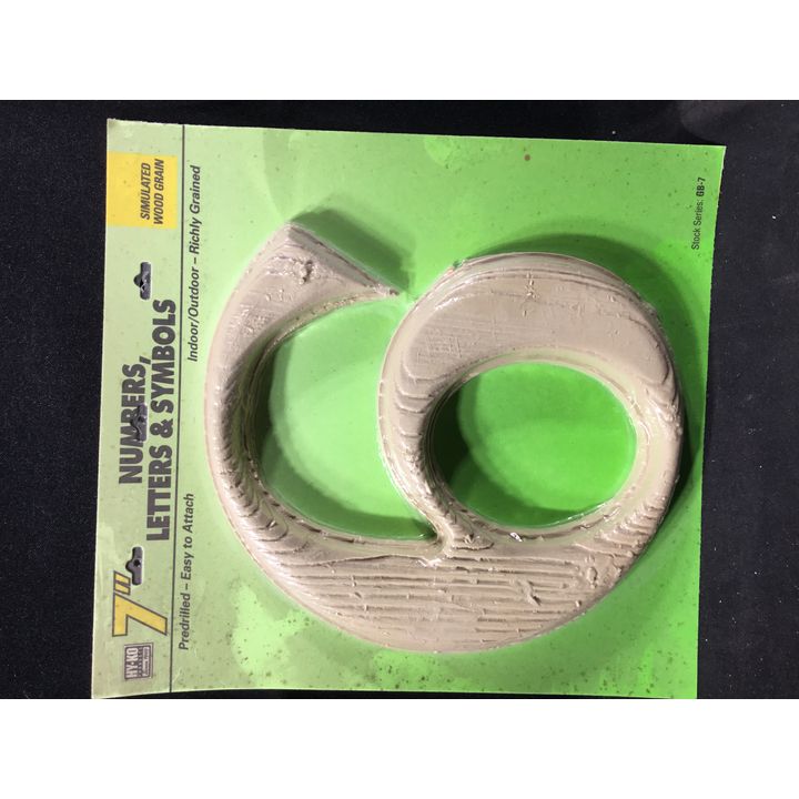 7" Simulated Wood Grain Indoor/Outdoor #6