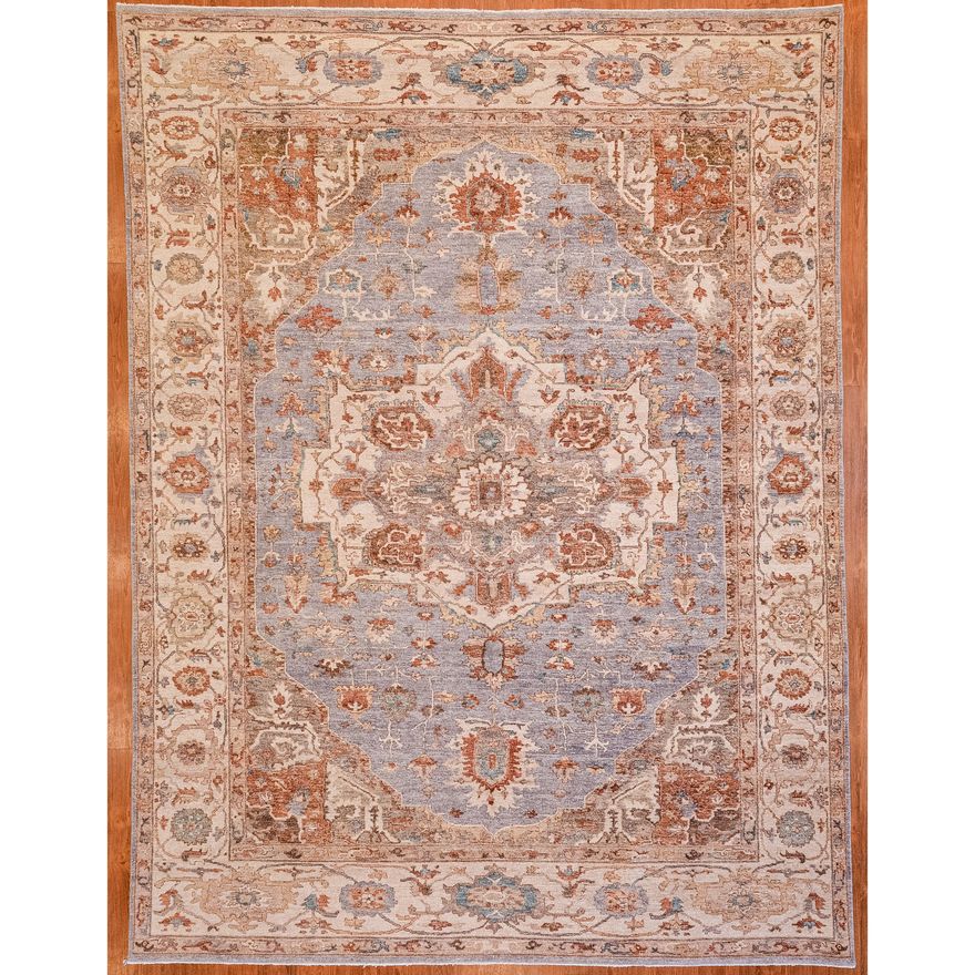 Peshawar Rug, 9 x 11.9