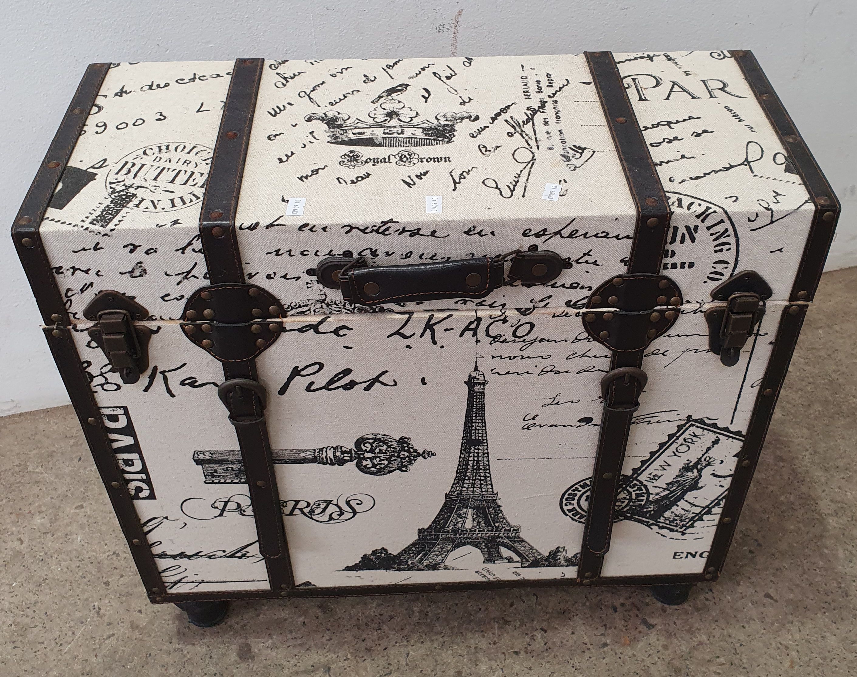 A French Themed Travel Trunk