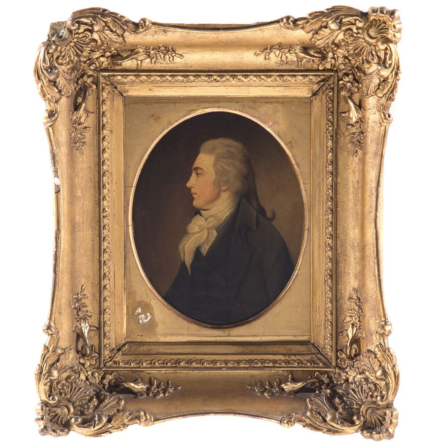 British School, 19th c. Portrait of a Gentleman