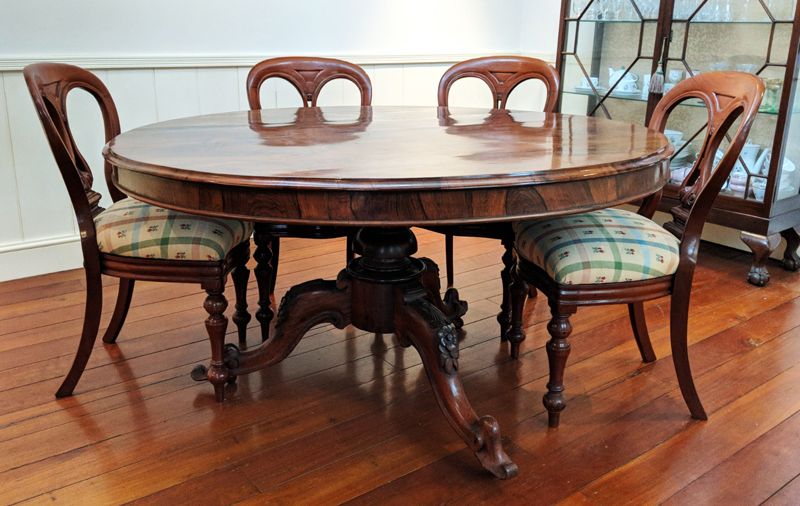A Mid Victorian Brazilian Rosewood Breakfast Table Lofty Marketplace