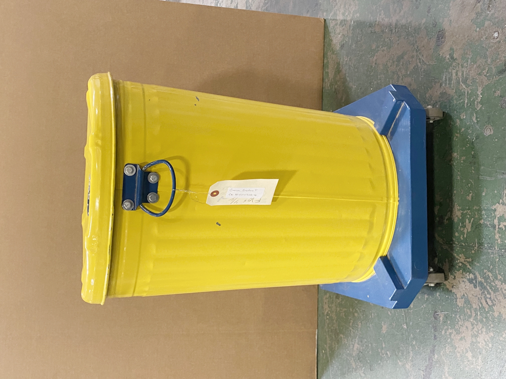 Galvanized Trash Can CWS Asset Management and Sales