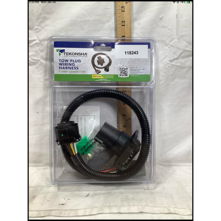 Tekonsha Tow Plug Wiring Harness w/ T-One Connector (Vehicle End-118243)