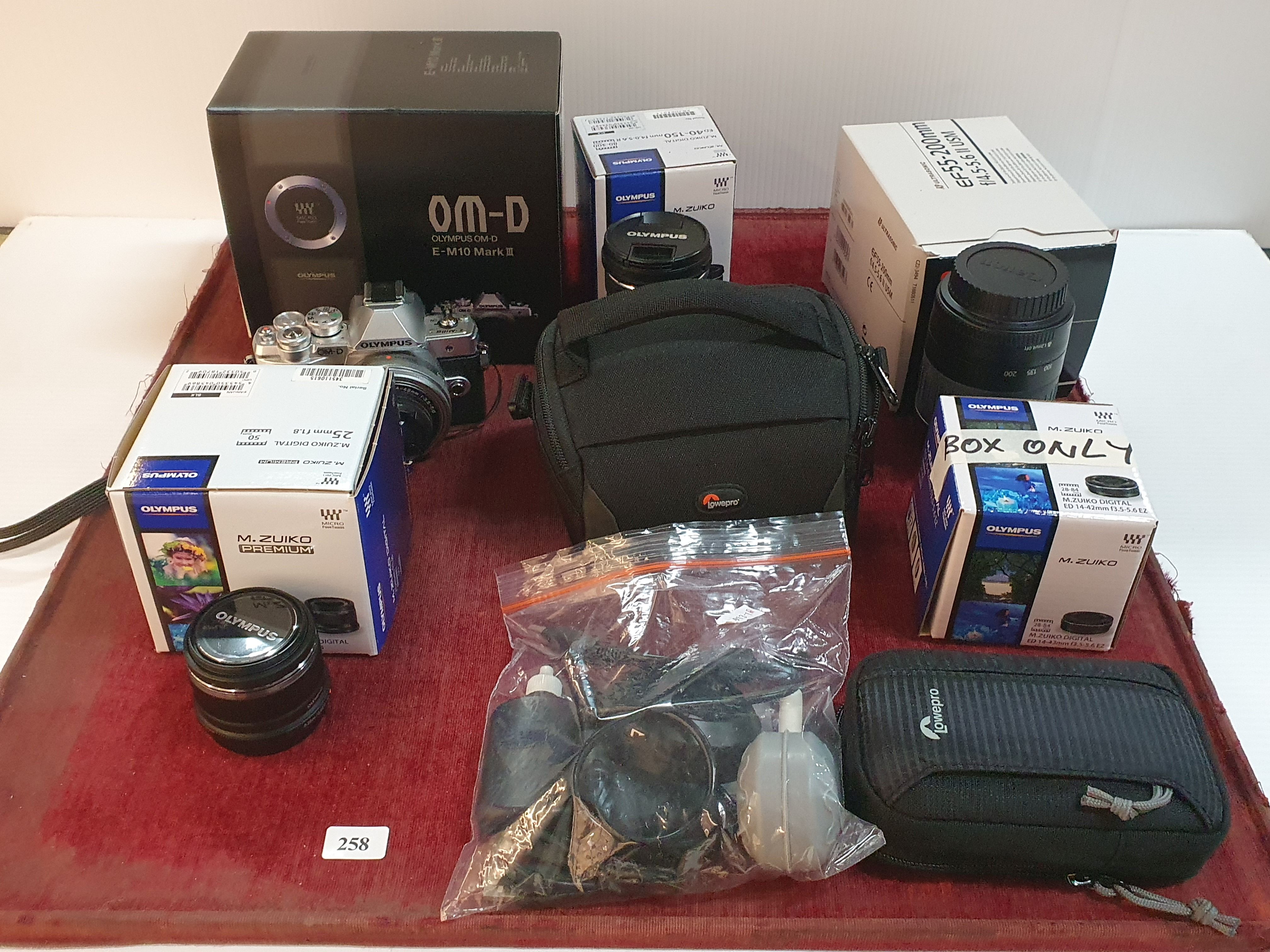 A Group Of Photographic Equipment