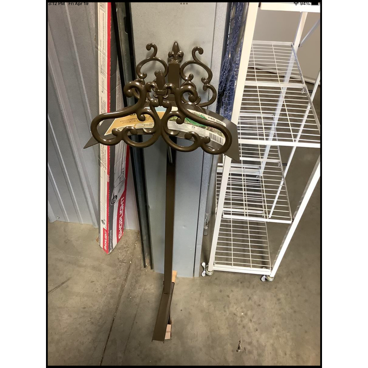 Hampton Bay Decorative Hose Stand 10.5"x41.5"x11.7" Heavy Duty Steel
