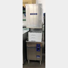 STARLINE STAINLESS STEEL COMPACT PASSTHROUGH LIFT TOP COMMERCIAL DISHWASHER