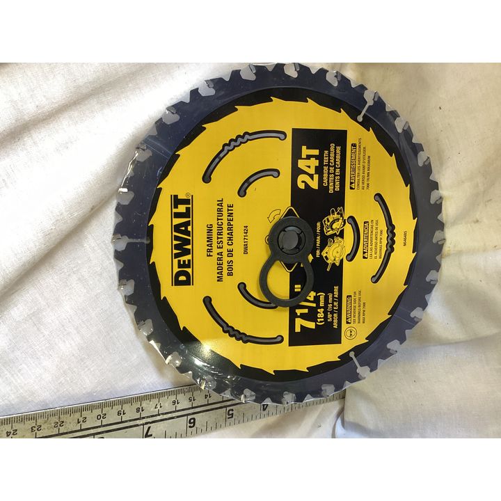 DeWalt 7 1/4'' Framing Saw (24T)