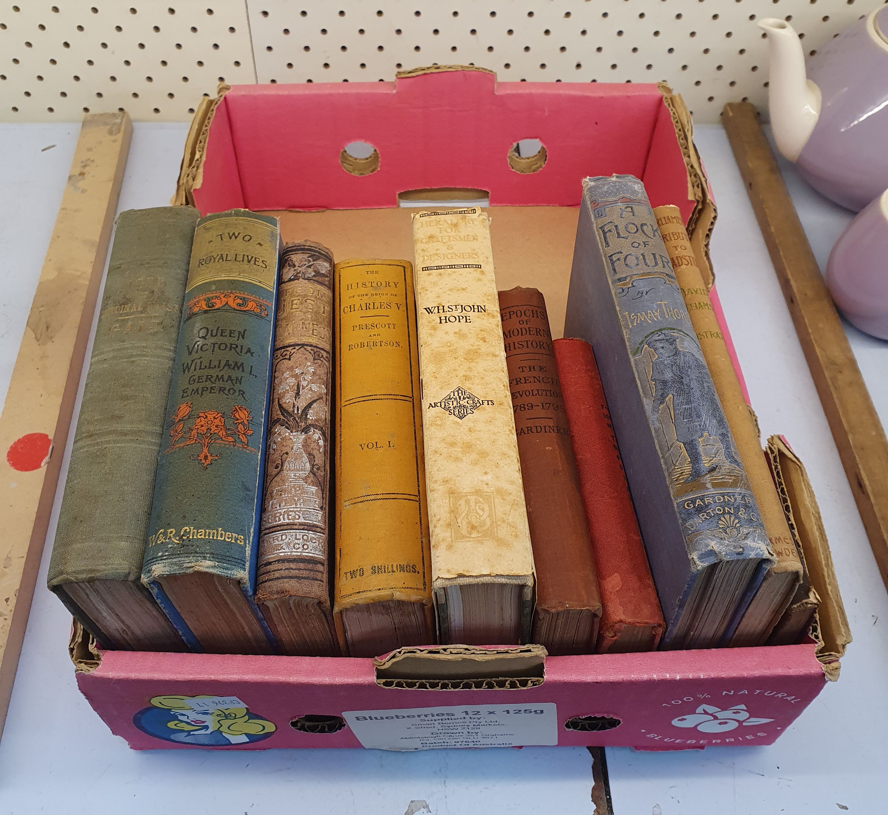 92 · A GROUP OF ANTIQUE BOOKS