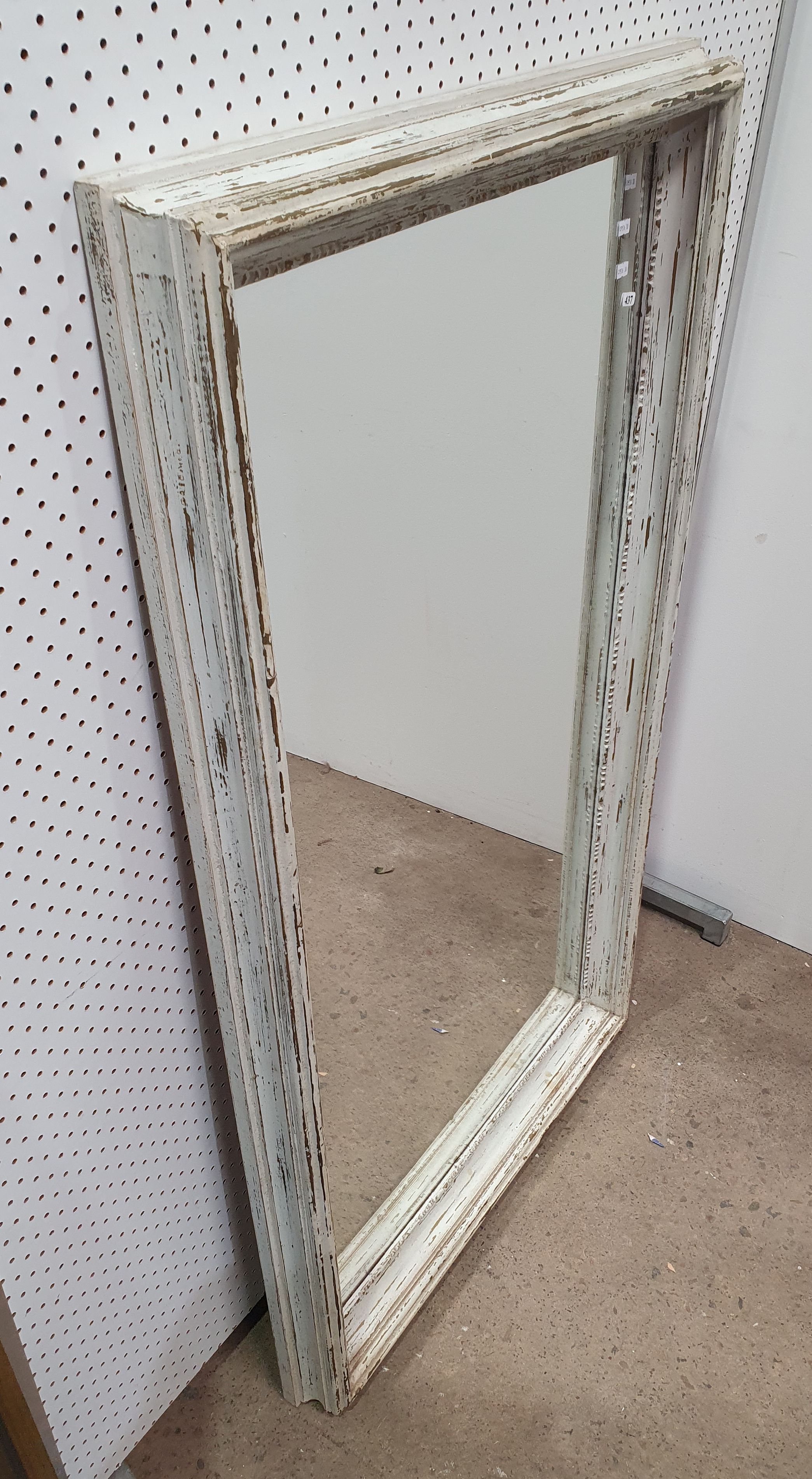 A Wood Framed Mirror