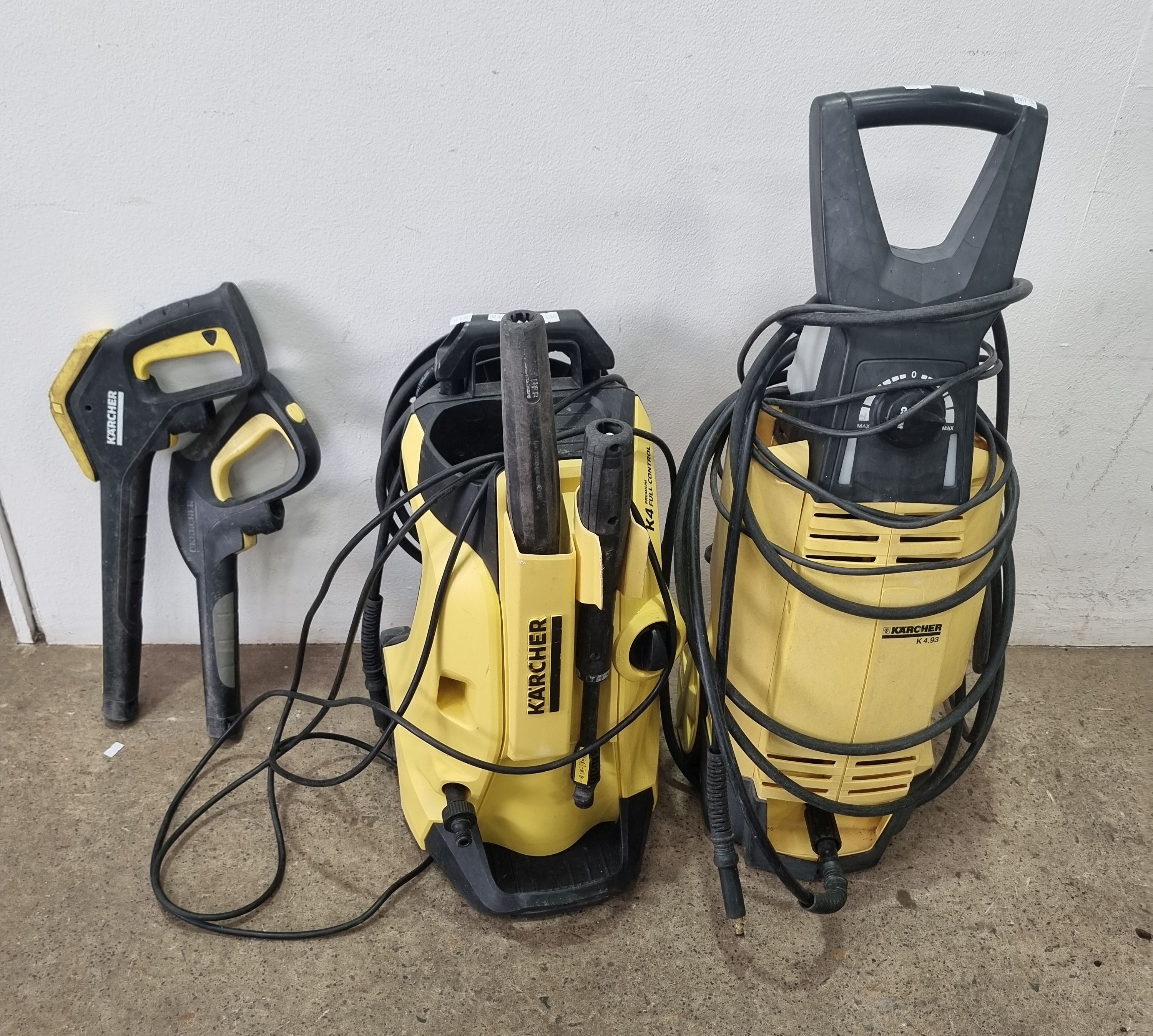 1043 · TWO VARIOUS PRESSURE WASHERS