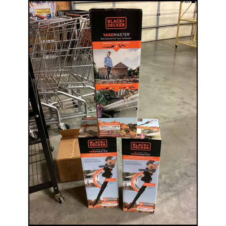 BUYING (3) Black + Decker Bare Blower Attachment- Battery & Charger NOT Included