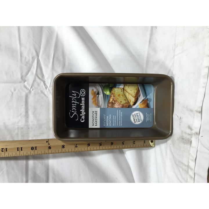 Simply Calphalon Nonstick 8 1/2" x 4 1/2" Medium Loaf Pan