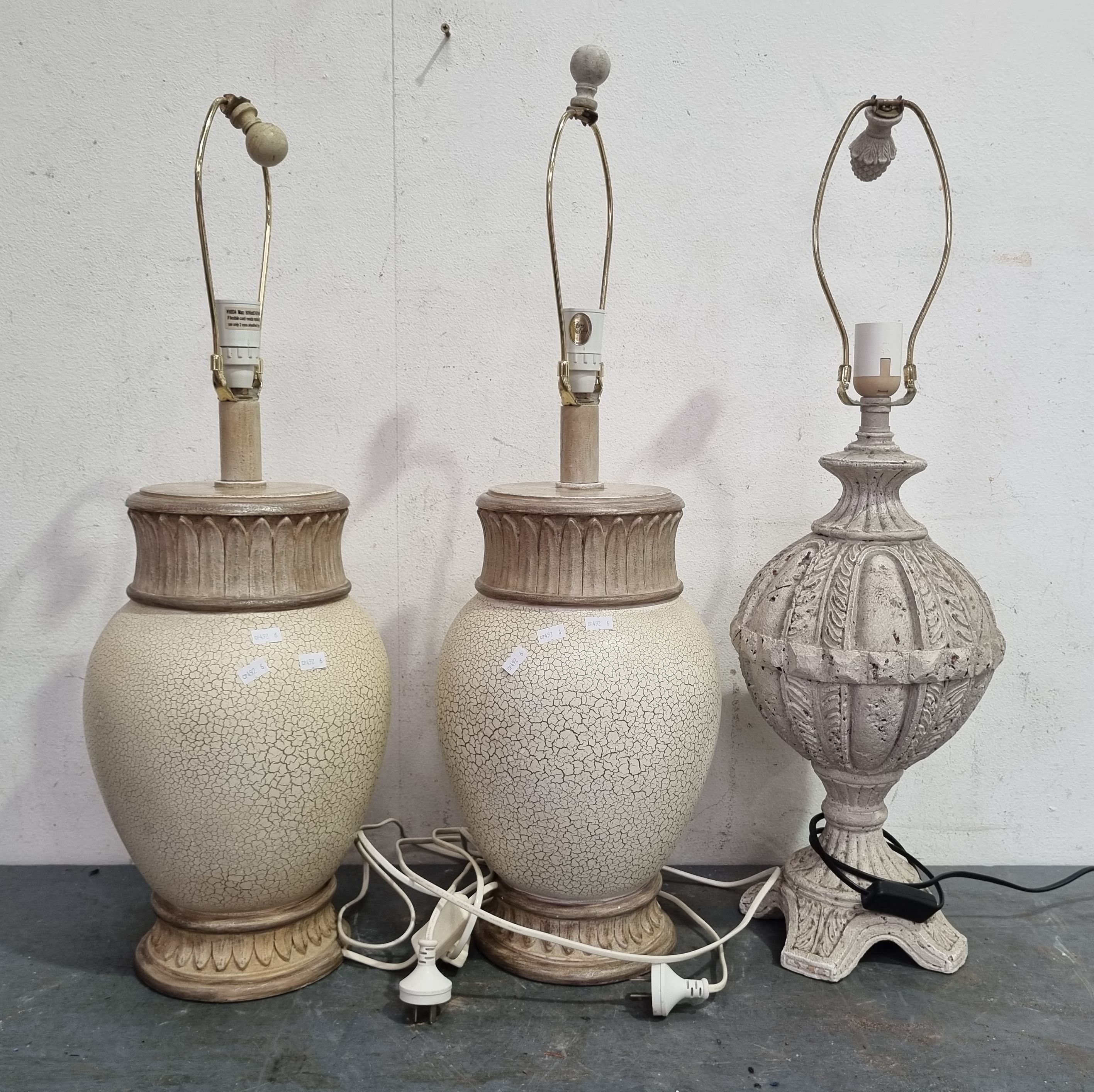 A Pair Of Table Lamps