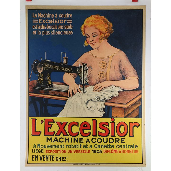 Vintage Posters, Les Tresors D'Orfevrerie dv Portvgal & L'Excelsior Machine a Coudre