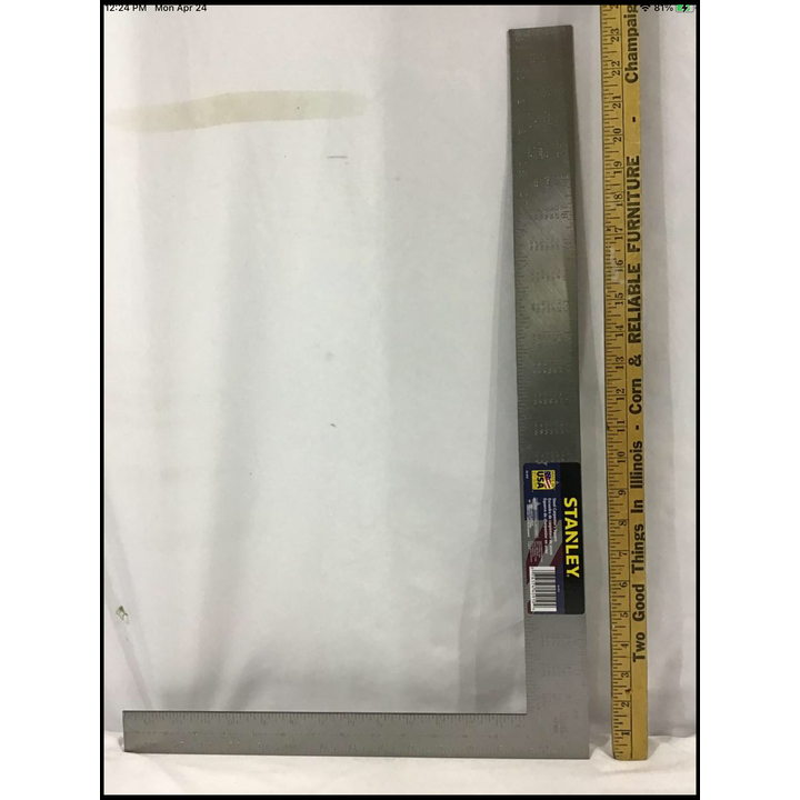 Stanley Steel Carpenters Square Metric