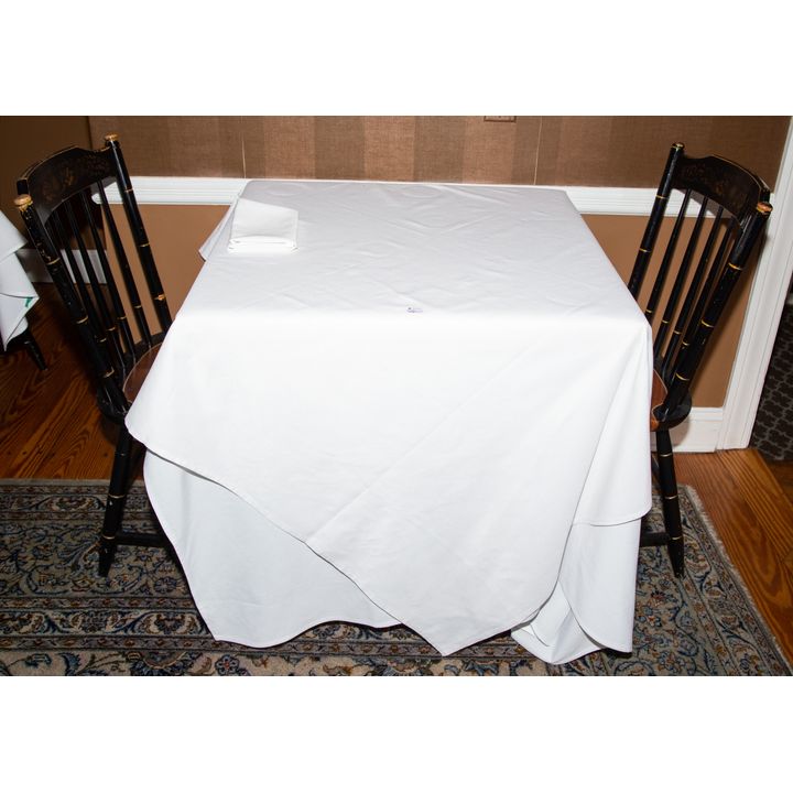 A Table & Two Hitchcock Chairs
