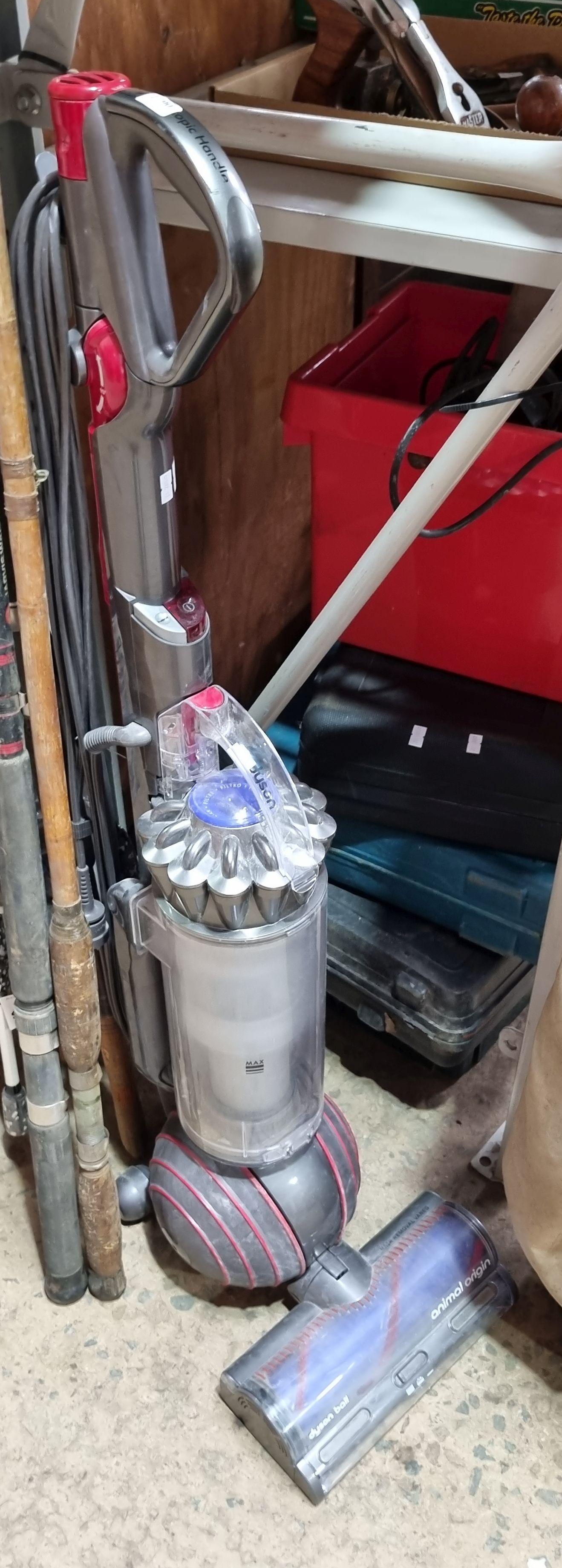 A Dyson Vacuum Cleaner