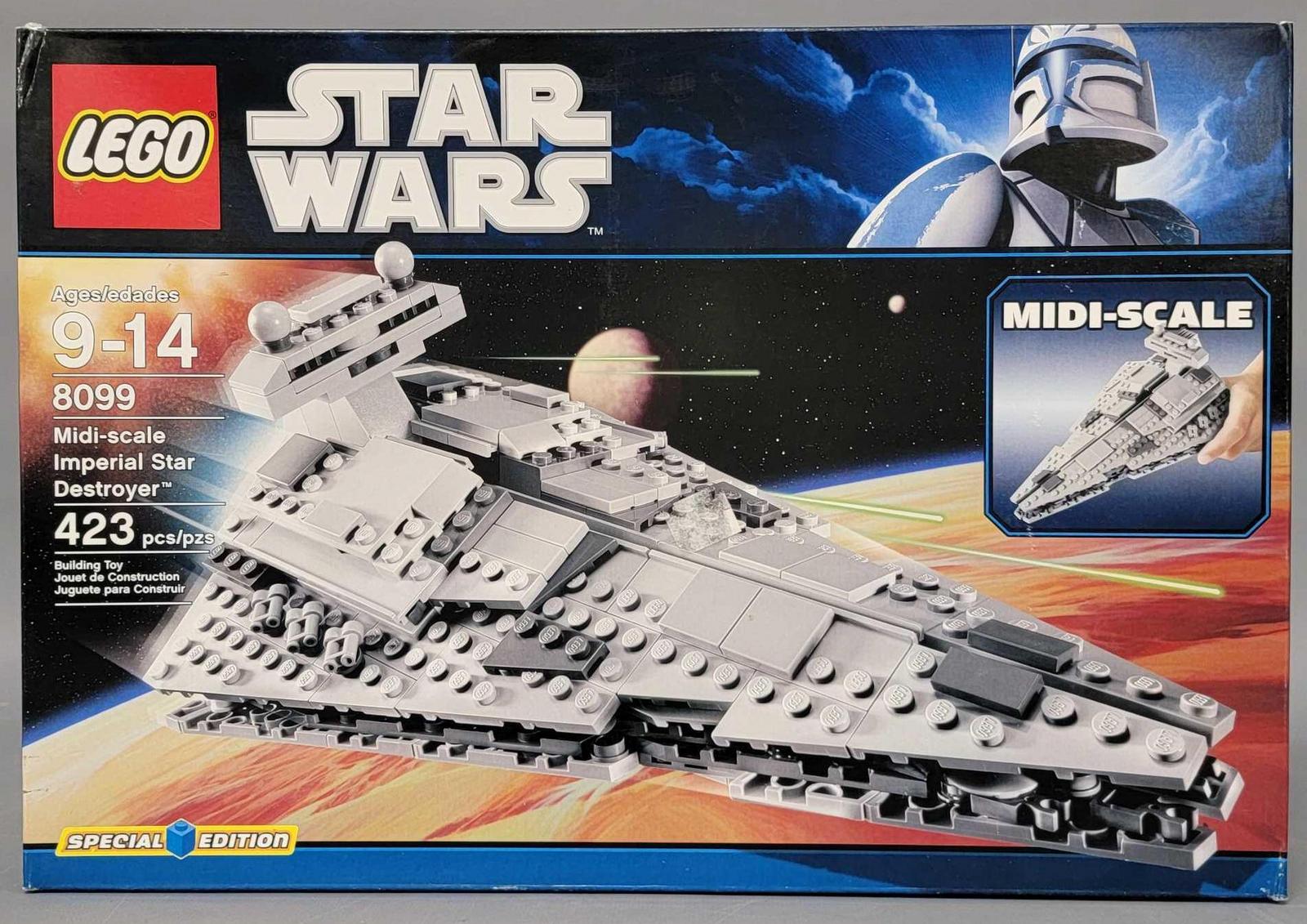 Hviske Fæstning kjole Lego Star Wars Midi-scale Imperial Star Destroyer #8099 factory sealed |  Toys Trains and Other Old Stuff LLC