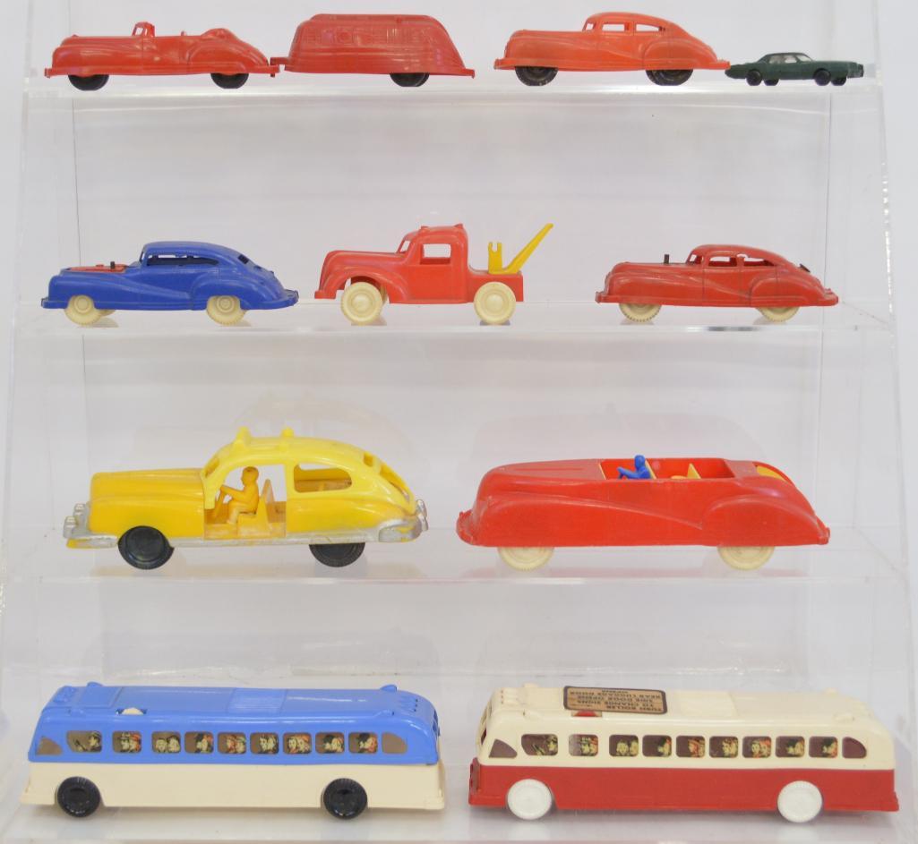 plastic toy vehicles