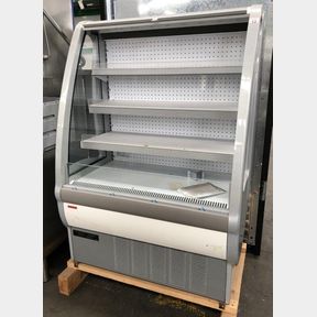 ARNEG GENIUS FREESTANDING CURVED OPEN FRONT REFRIGERATED DISPLAY UNIT