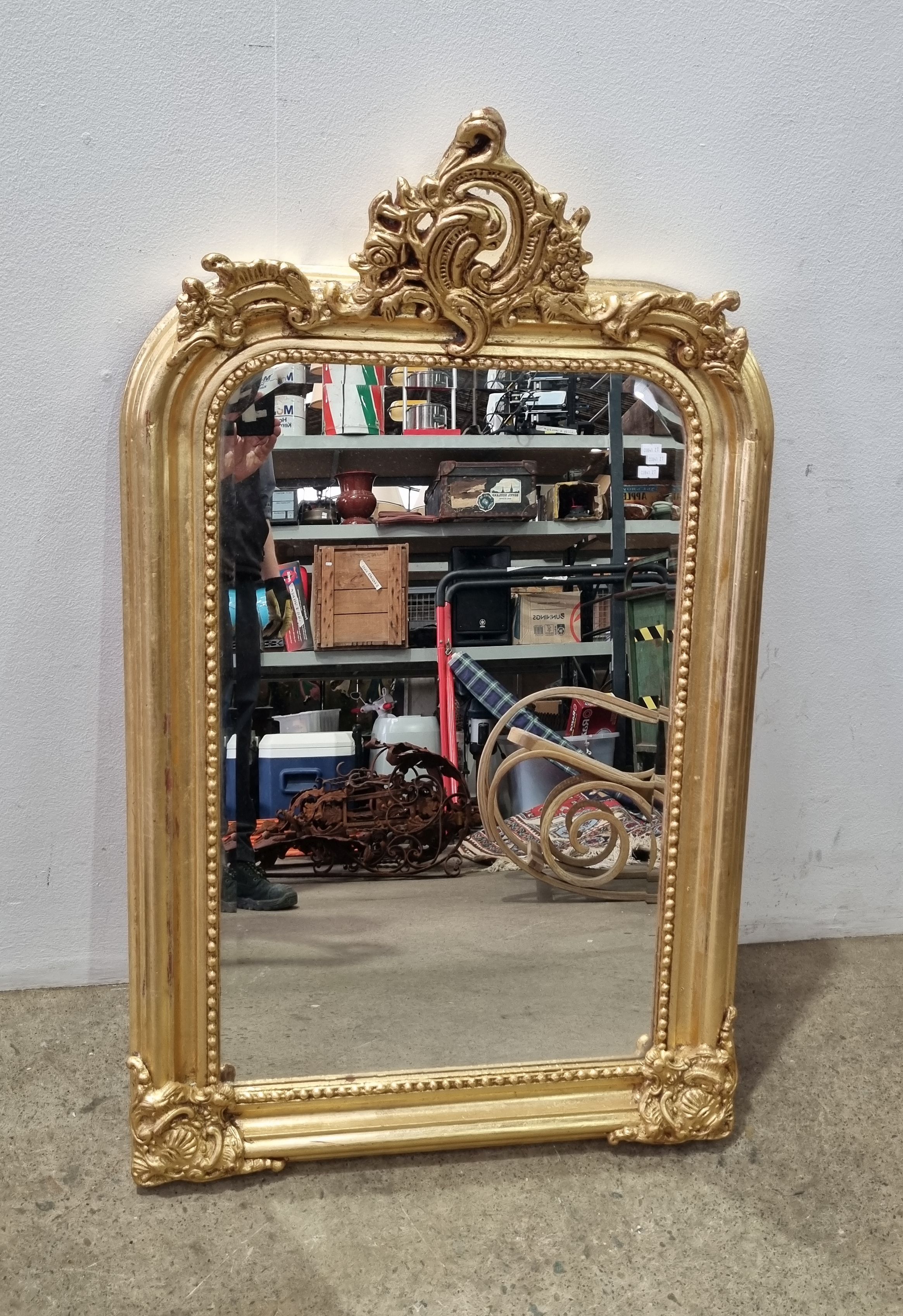 2048 · A GILT FRAME MIRROR
